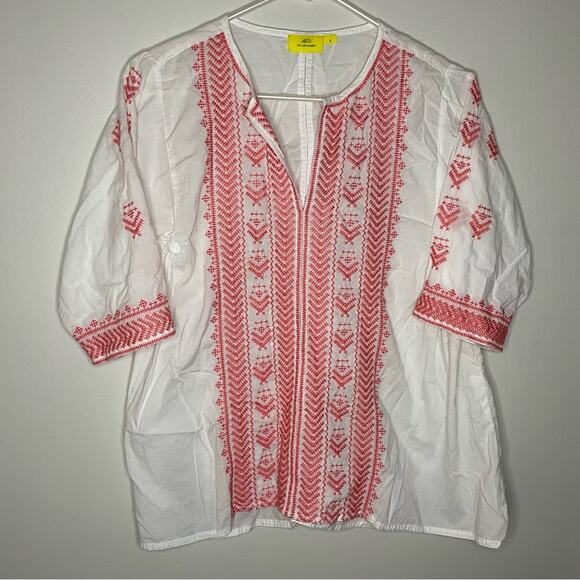 Roller Rabbit Bhopali Mada Top Size S - Picture 2 of 6